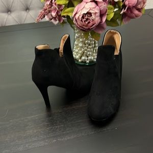 Black ankle boots